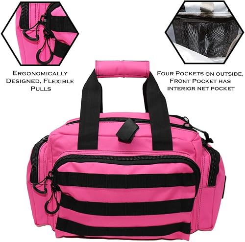 Miniatura 47 de Exos Bolsa táctica de rango – Bolsa de rango de tamaño mediano para disparar – Estuche de pistola para pistolas, bolsa de munición, bolsa de rango