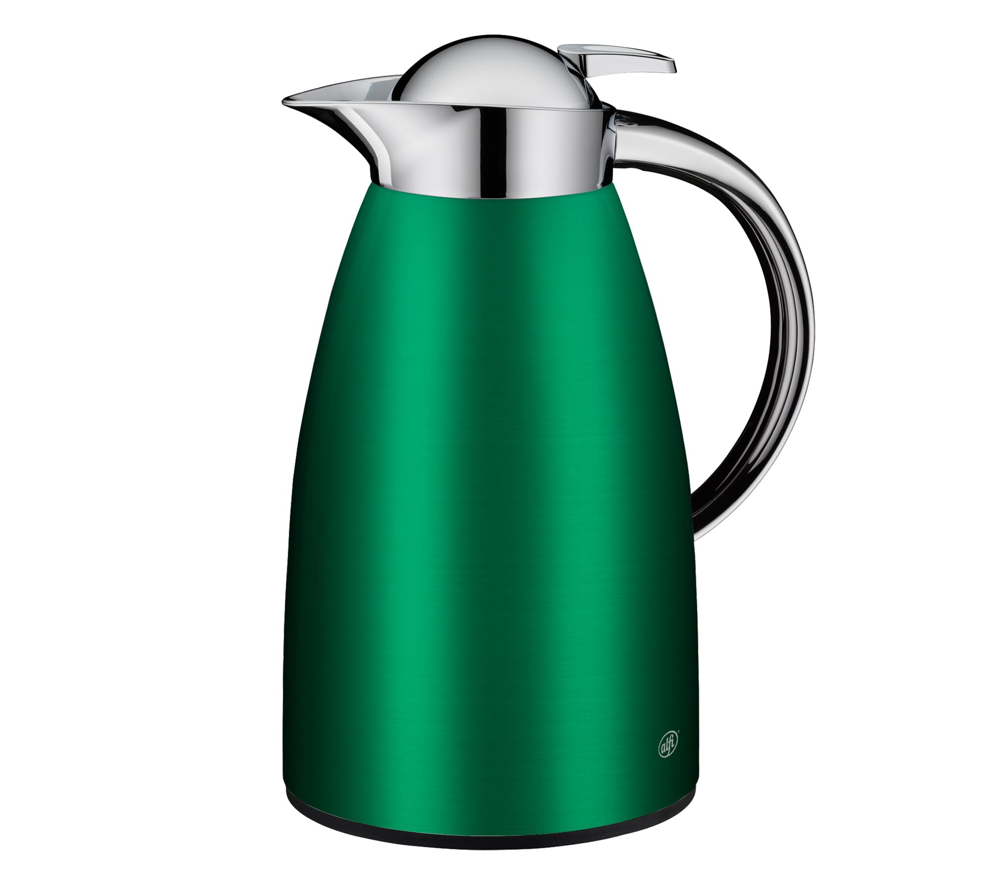 alfi SIGNO Isolierkanne 1,00 l, 12 h heiß, Edelstahlkörper, satin green