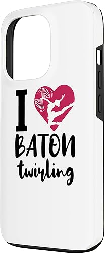 Miniatura 20 de Funda para iPhone 13 I Love Baton Twirling Majorette Baton Twirler
