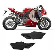 for Panigale V2 V2S Panigale v2 v2s 2025 2024 New Accessories Motorcycle Wing Protector Fuel Tank Guard Motorcycle Fuel Tank Side Wing Spoiler Black