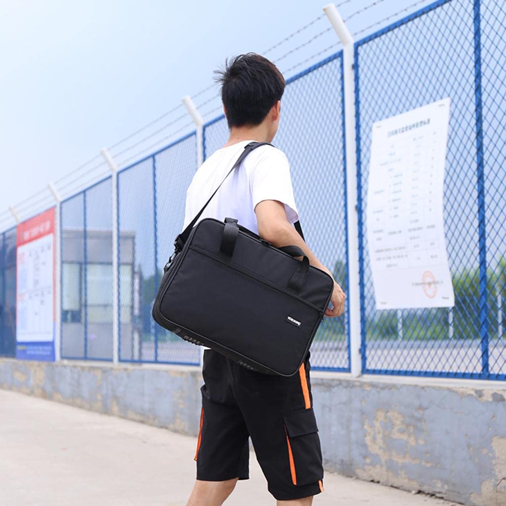 Custodia per Il Trasporto Del Pedale Della Doppia Grancassa con Tracolla, Nero, 42x31x19cm