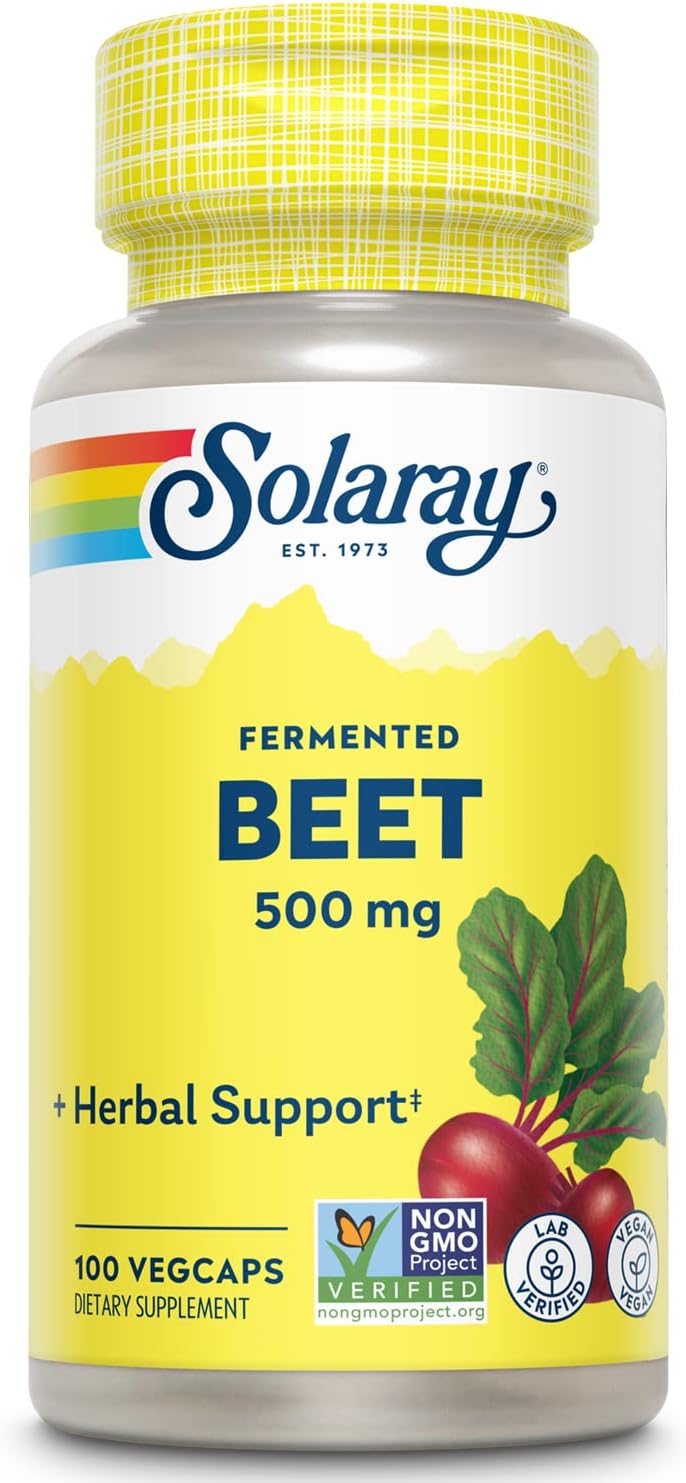 SOLARAY Fermented Beet Root Extract from Organic Beets