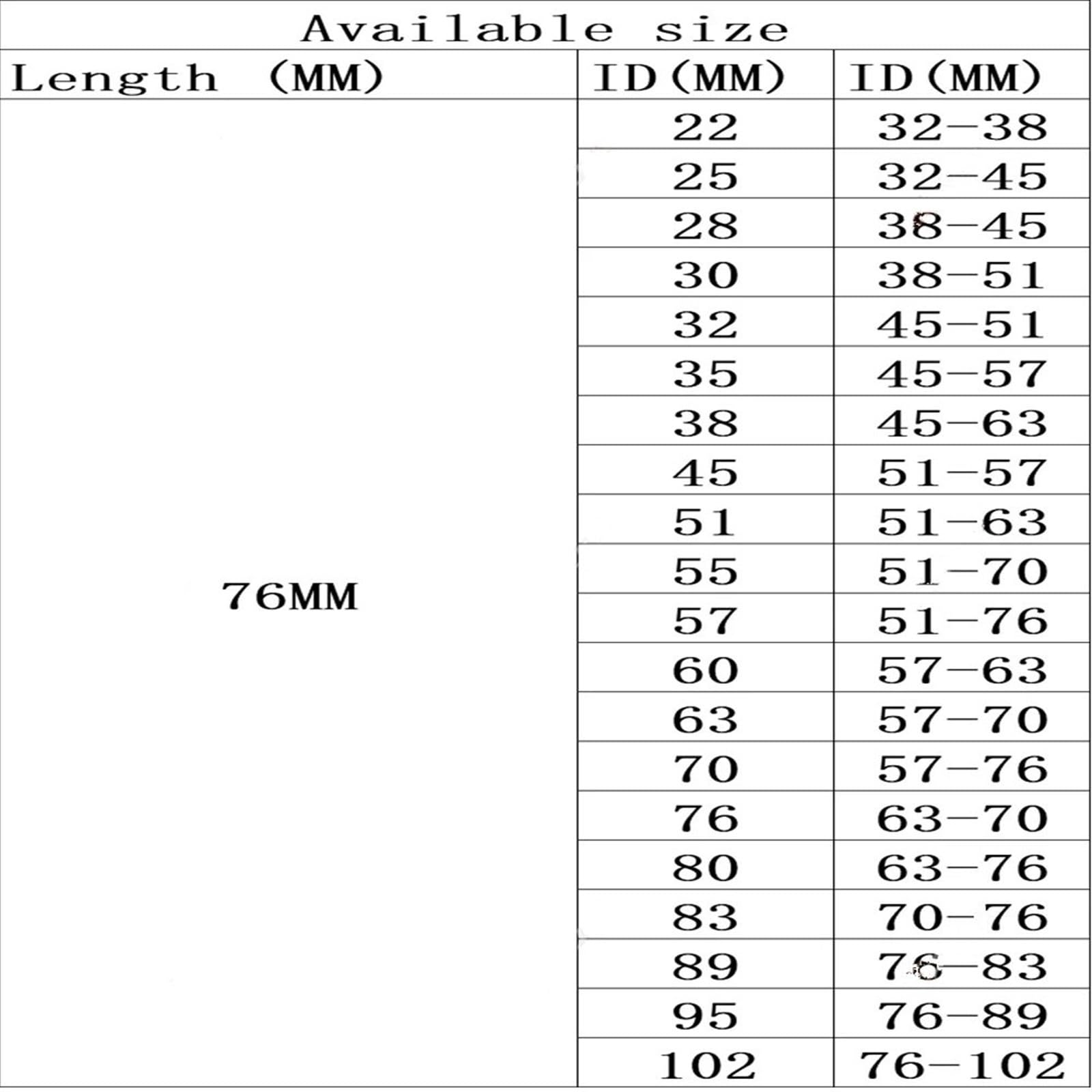 Złączka węża silikonowego do samochodowego filtra powietrza wlotowego Intercooler Turbo wiele rozmiarów(51MM-63MM)