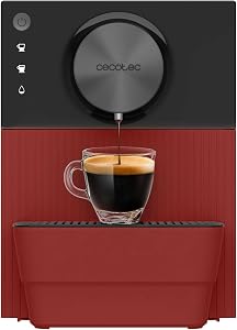 Cecotec Kompakter Cremmaet Cube Rot Kaffeevollautomat
