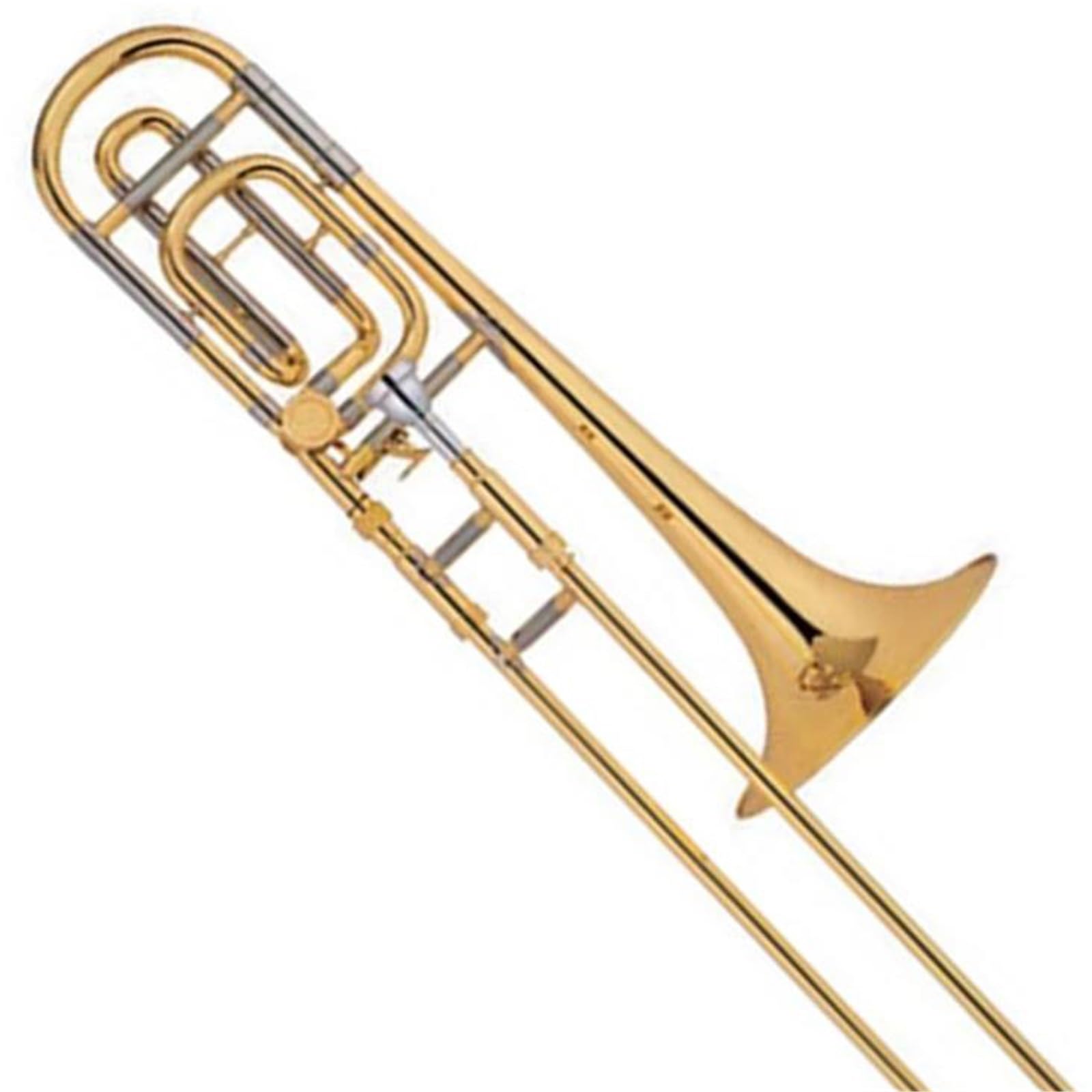 Trombón Vara De Afinación Para Trombón Tenor Lacada En Oro Instrumento De Viento Metal Profesional