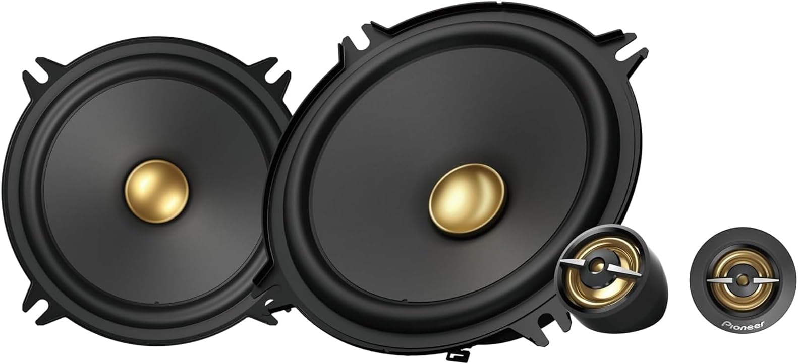 A-Series Plus TS-A1301C 5.25” 2-Way Speakers (Pair) – 300W Max, Crisp Highs + Clear Vocals, Enhanced Bass, Ideal Factory Upgrade