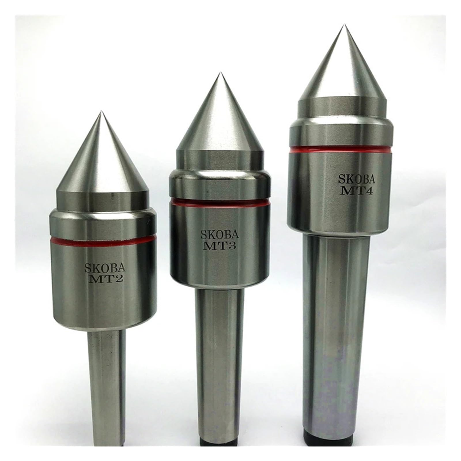 Torno CNC MT1 MT2 MT3 MT4 Centro rotatorio Torno de rotación Exterior Herramienta cónica Viva Torneado de dedal(MT3)