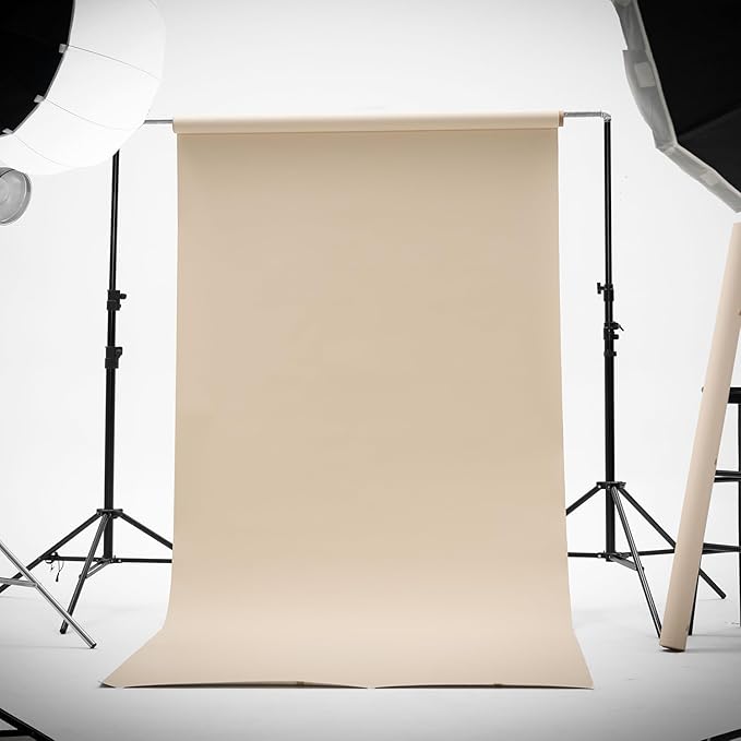 Fondo de Papel Kate Color Marfil 86x32.8 Pies para Fotografía miniatura 2