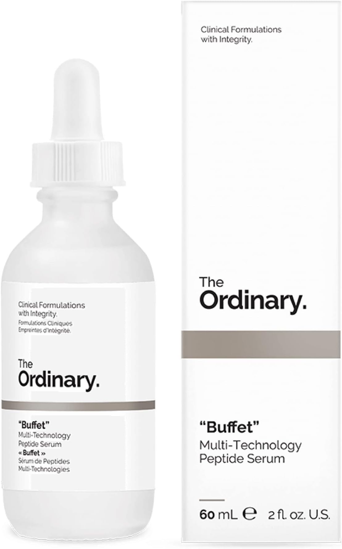 The Ordinary Multi-Peptide Plus Ha Serum (Formerly Known As Buffet) 60 milliliters - 2Floz