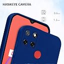 Pikkme Realme Narzo 30A / 20 / Realme C25s / Realme C25 Back Cover Soft Matte Liquid Silicone TPU | Camera Protection | Shockproof Slim Back Case (Blue) gallery image