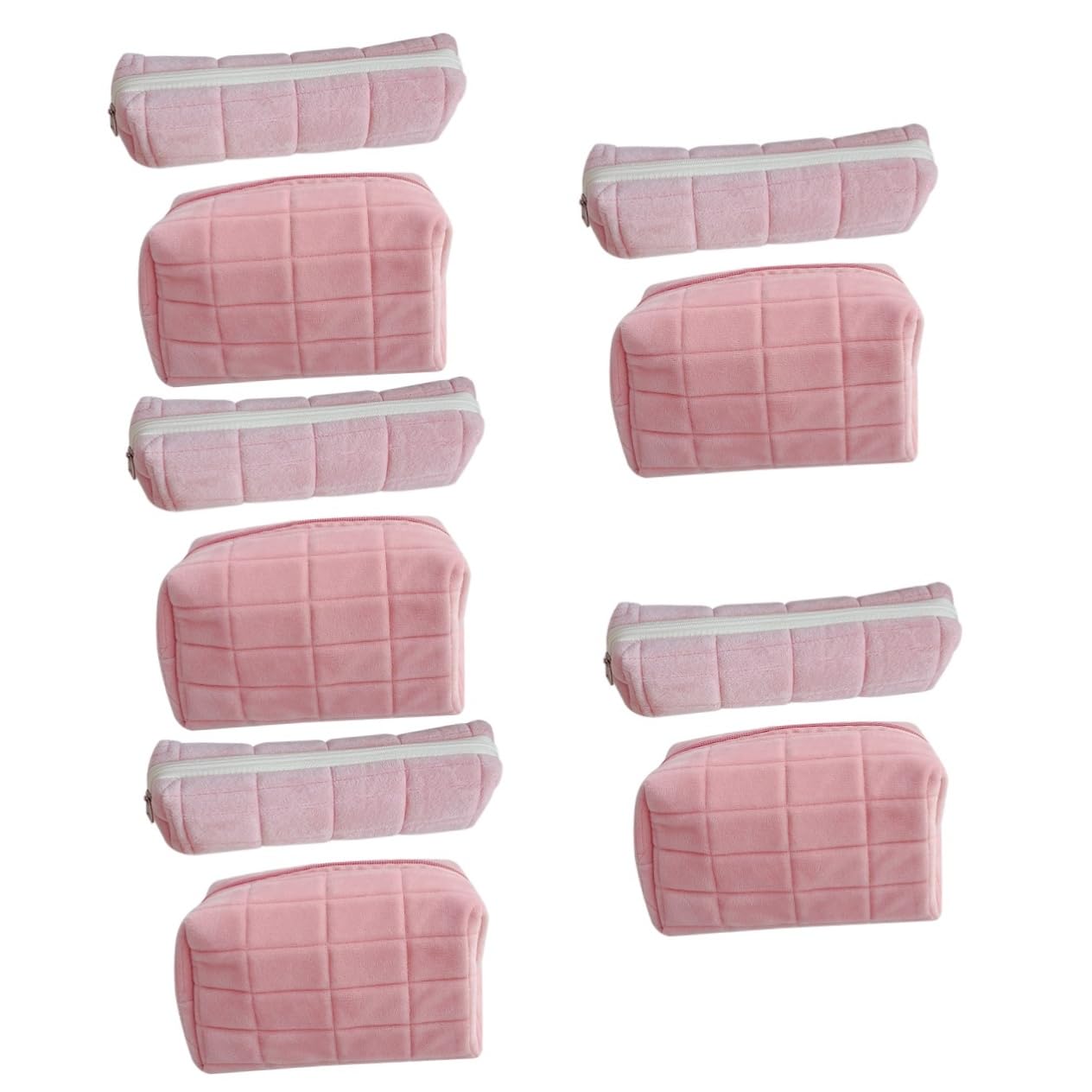FRCOLOR 10piezas Bolsa De Maquillaje y Cosméticos Portátil para De Organizador Práctico y para Cuidado Diseño Elegante