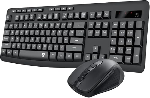 Bs-7367-b Wireless Office Keyboard And Mouse Combo - Black, (Compatible with REDRAGON)
