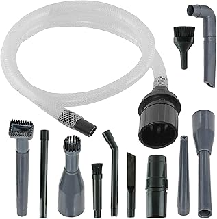 SPARES2GO Complete Micro Tool Kit Mini Attachments Set Compatible with Numatic Henry Hetty Vacuum Cleaner 32mm PC Desk Car