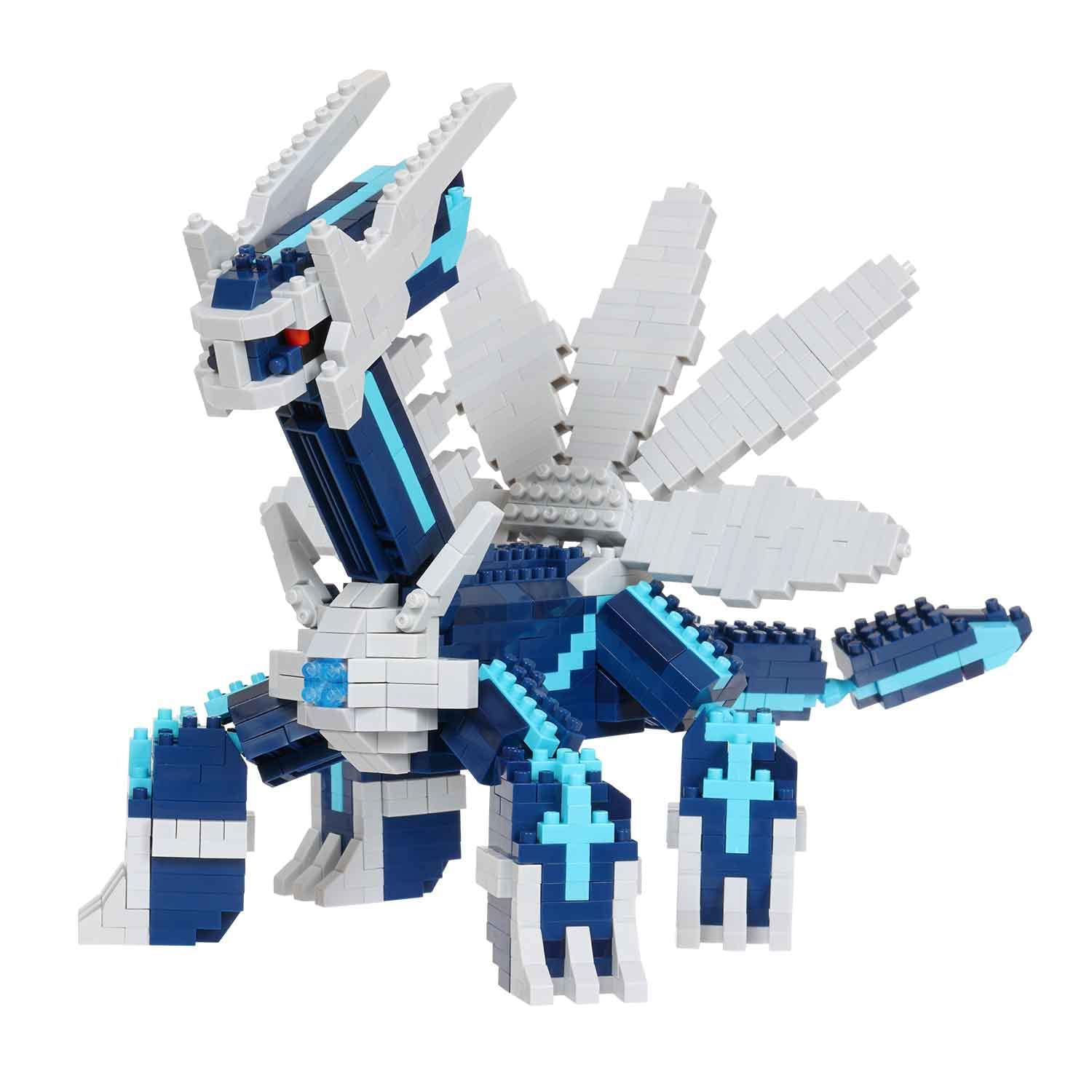 Bandai, Nanoblock, Pokémon Figure Dialga, Mini Figure with 1020 Building Blocks, Construction Toy Mini Building Blocks - Image 3