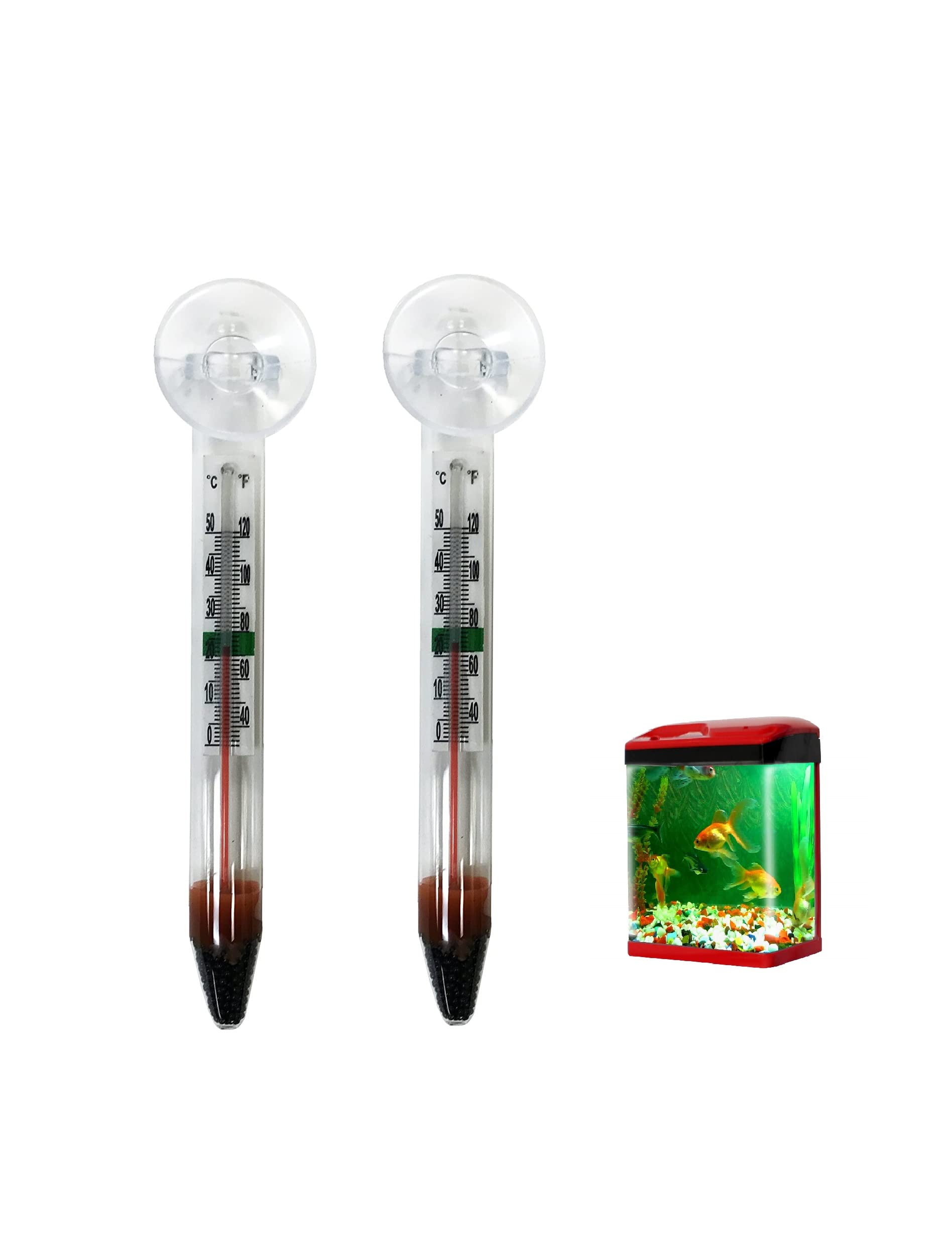 SANSEFERO® Thermometer with suction cup aquarium fish tank Pack of 2 (Glass) (B0BP2DHL3S) Amazon Price History, Amazon Price Tracker
