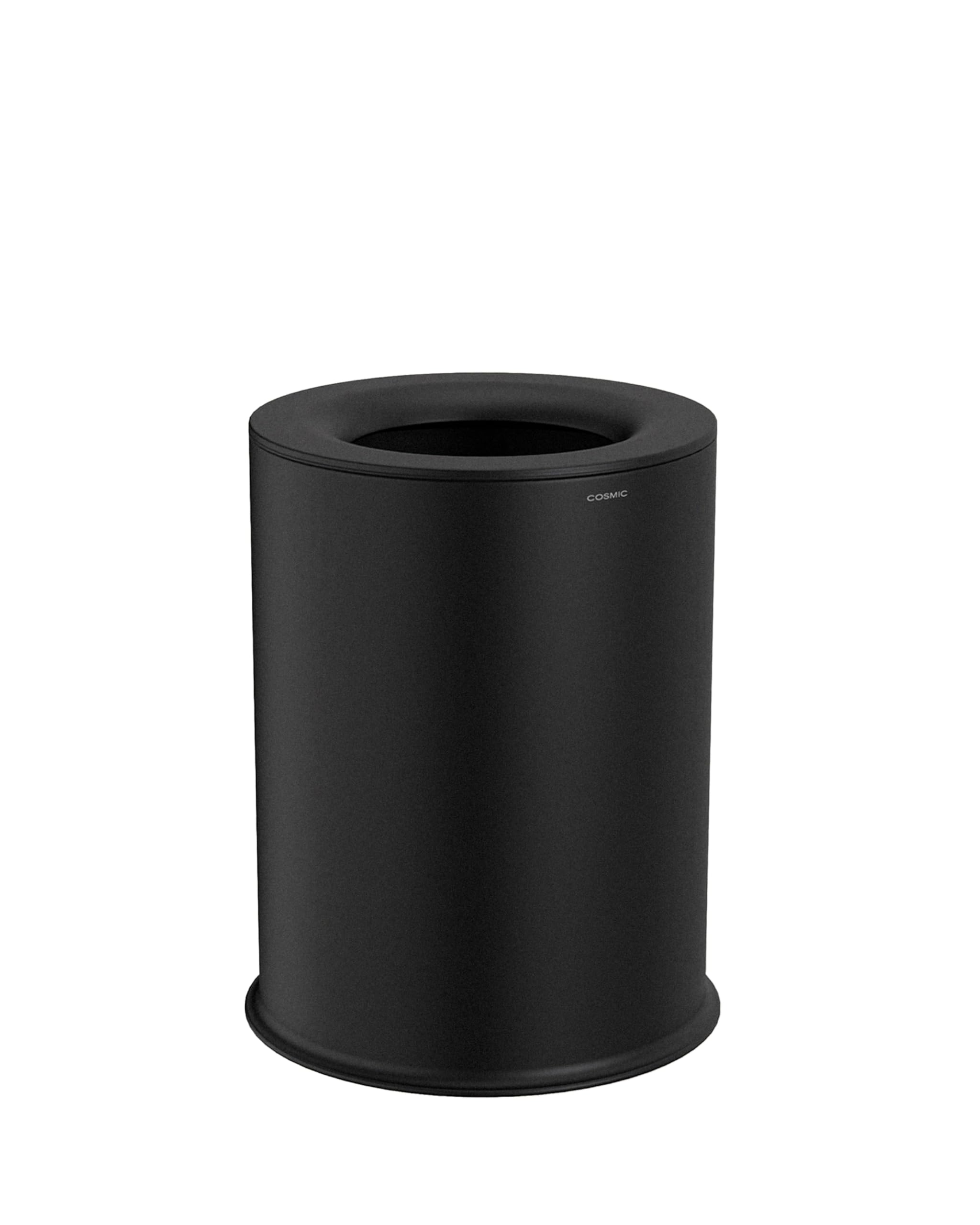 COSMIC Papelera Negro Mate Geyser (5L)
