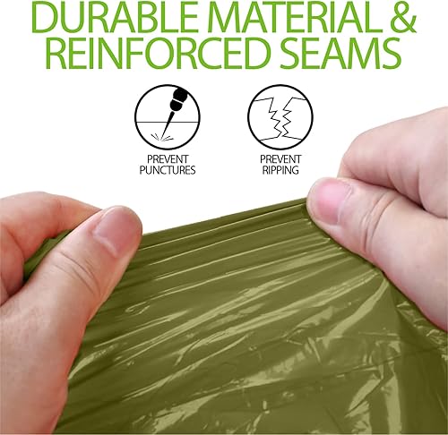 Miniatura 3 de FosPower Poncho de lluvia impermeable de emergencia (paquete de 4), manta térmica reutilizable, ligero, resistente a la intemperie, impermeable con