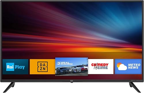 Trevi LTV 4008 Smart TV-Fernseher 40 Zoll mit Digital-Decoder DVBT-T2 und Satell