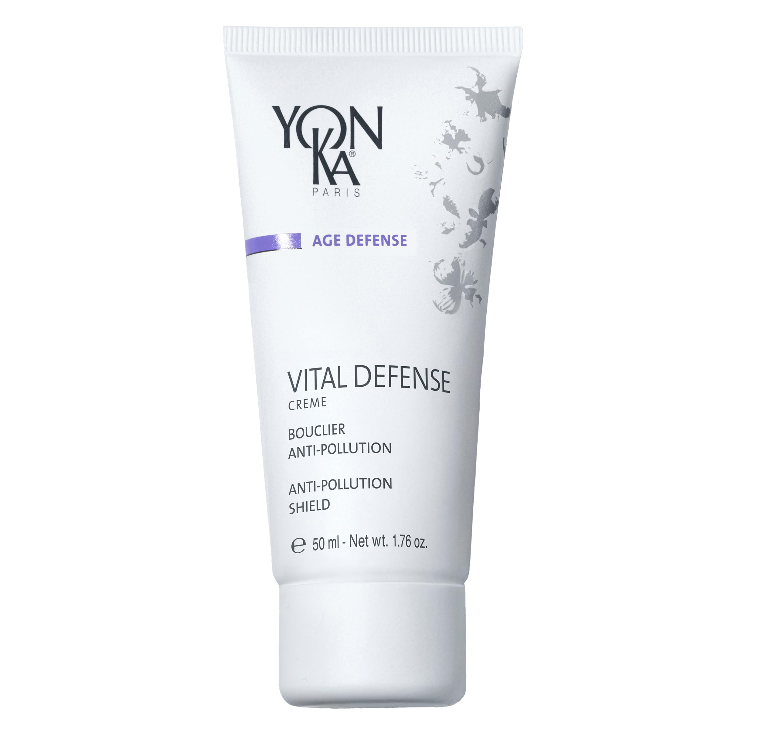 Yonka Paris | Vital Defense Day Cream | Pollution Protection Vitamin C Moisturizer with Myrtle CoQ10 | All Skin Types | 84% Natural Ingredients