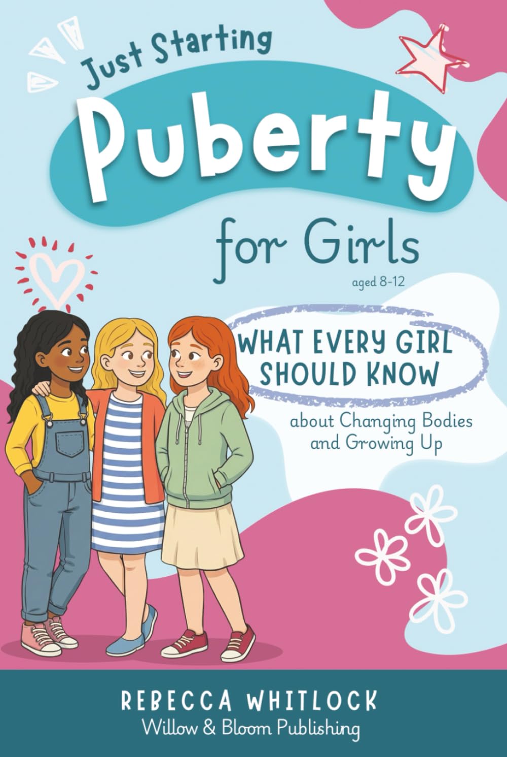 Just Starting Puberty: A puberty book for girls aged 8–12: body changes, emotions, first period & confidence (Know your body & mind)