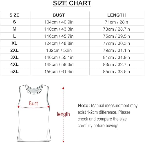 Miniatura 5 de Nursing Angel Heart Men's Tank Tops Print Sleeveless Shirts Workout Gym Muscle T Shirts Tee Tops