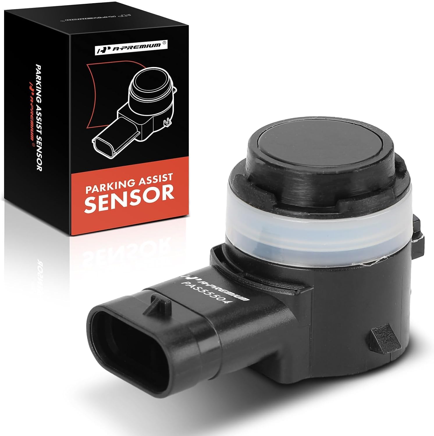 A-Premium Reverse Backup Parking Assist Sensor Compatible with Select Mercedes-Benz Models - C300, C350e, C400, C450 AMG, C63 AMG, C63 AMG S, E250, E300, E350, E400, E550, E63 AMG, GLE350d