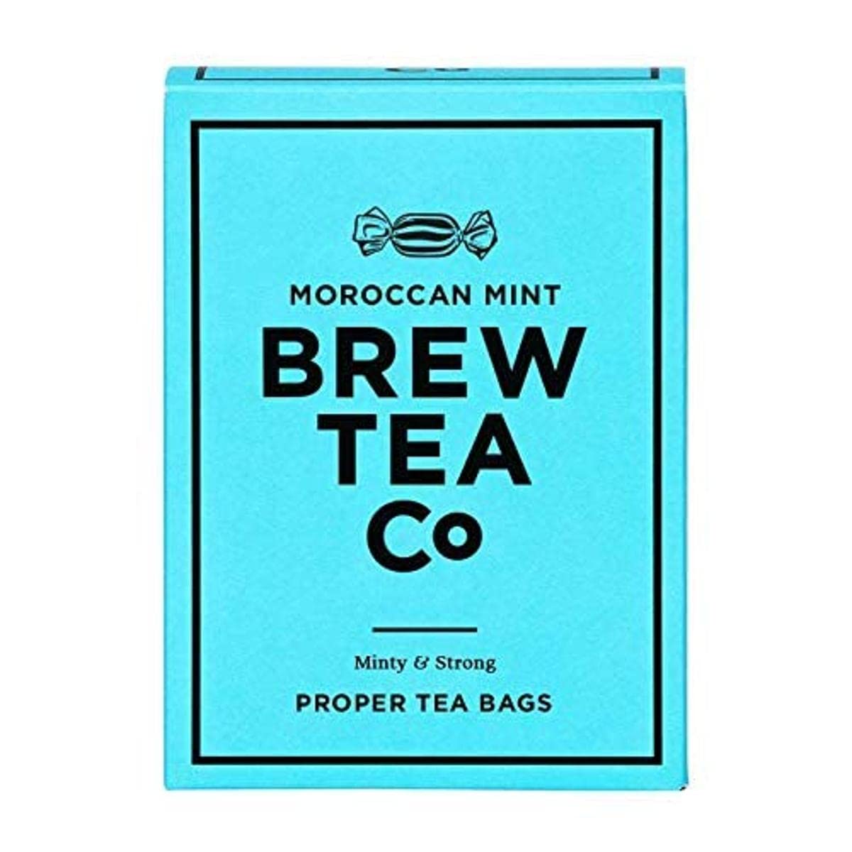 Brew Tea Co - Moroccan Mint - Minty & Strong Herbal Tea - 15 x 2.5g Proper Tea Bags