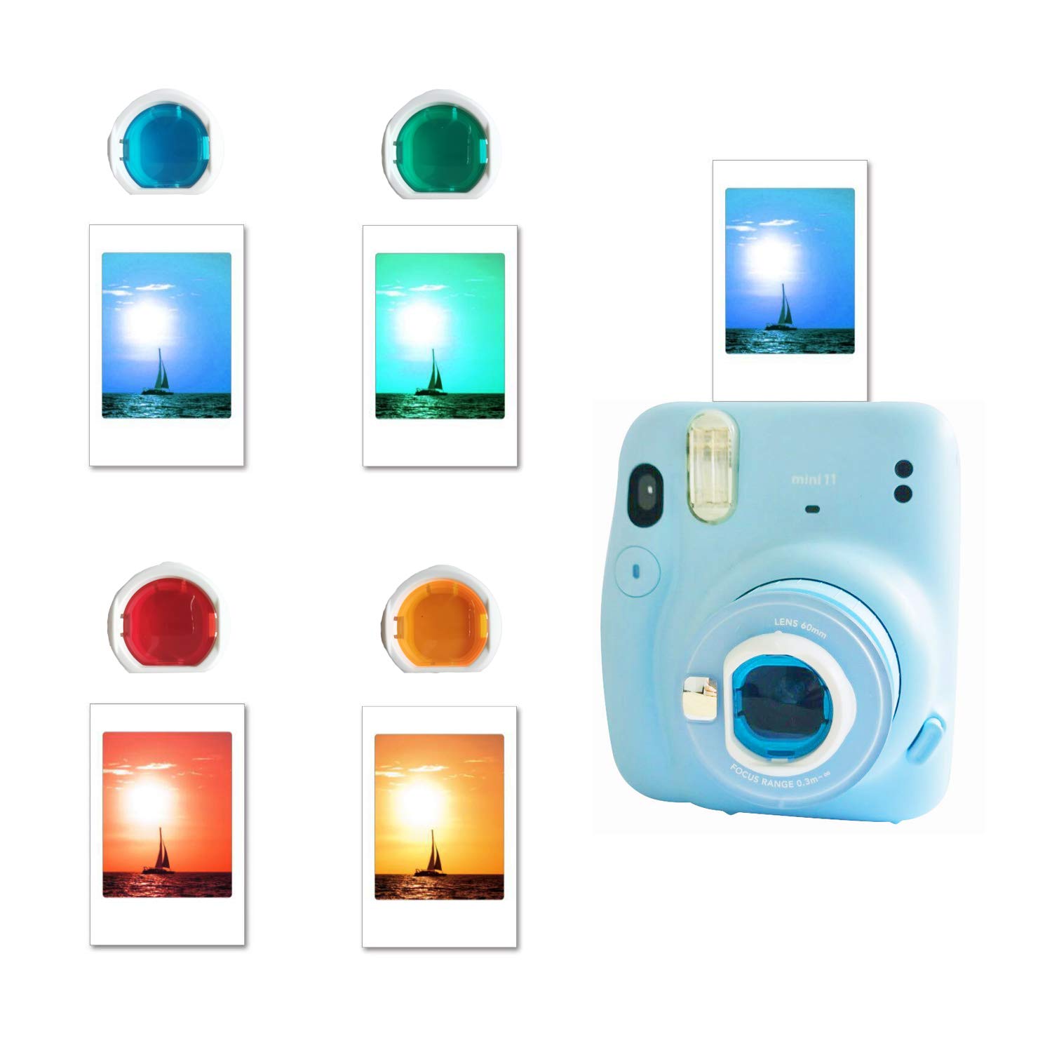 KALDA Mini 12 Accessoires pour Instax Mini 12 Violet