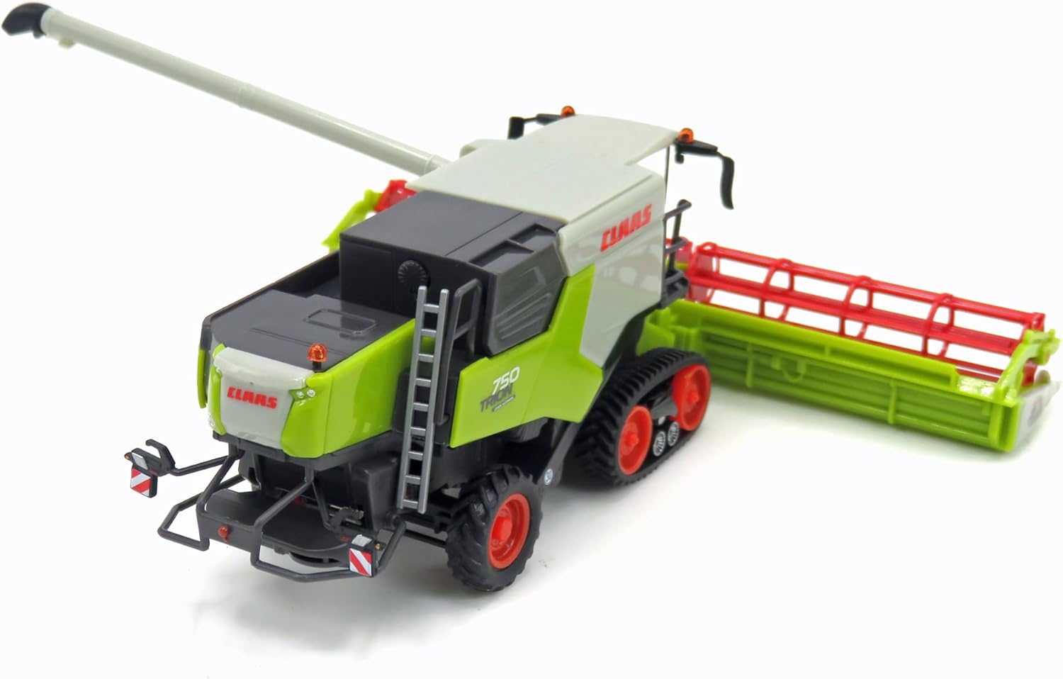 CLAAS Trion 750 Terra Trac and Convio Flex 1080 Header 1:87 Scale Model Combine
