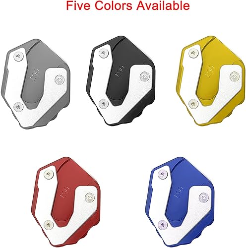 Miniatura 6 de Almohadilla de extensión de pie para motocicleta, soporte lateral, placa de soporte para Yamaha MT09 2014-2018 MT09 TRACER 2015-2017 XSR900