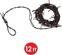 Vista 2 de Beistle - Guirnalda de alambre oxidada, 12', RUSTY