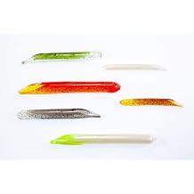 Fishing Jig Replacement Body - 5ct per Pack Small, Med, Large, Big Game - Cast, Jigged, or Trolled