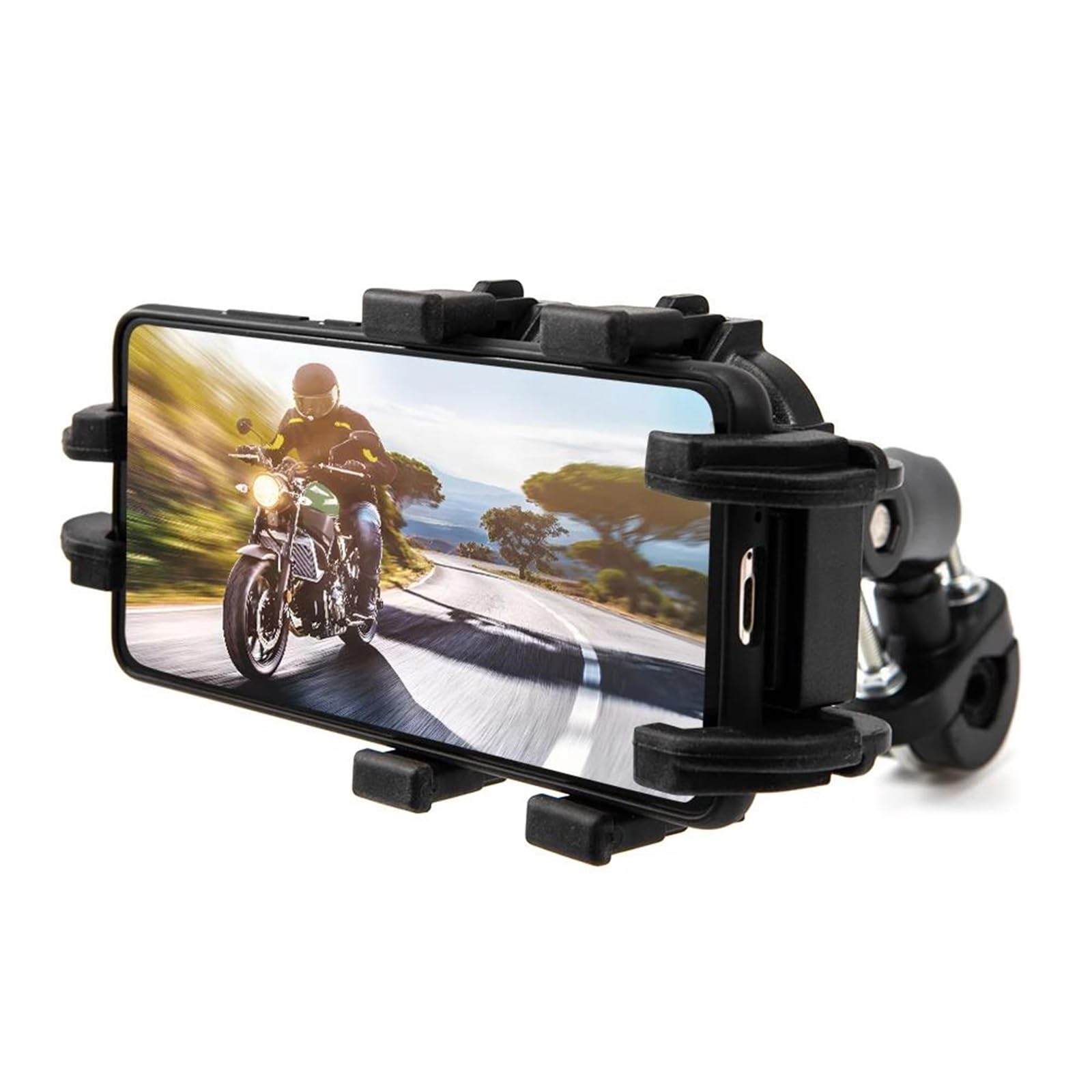 Soporte Móvil Bicicleta para YZF para R6 2006-2017 para R1 Soporte para Teléfono De Motocicleta Soporte para Manillar De Motocicleta Soporte De Navegación GPS Soporte Teléfono Bici