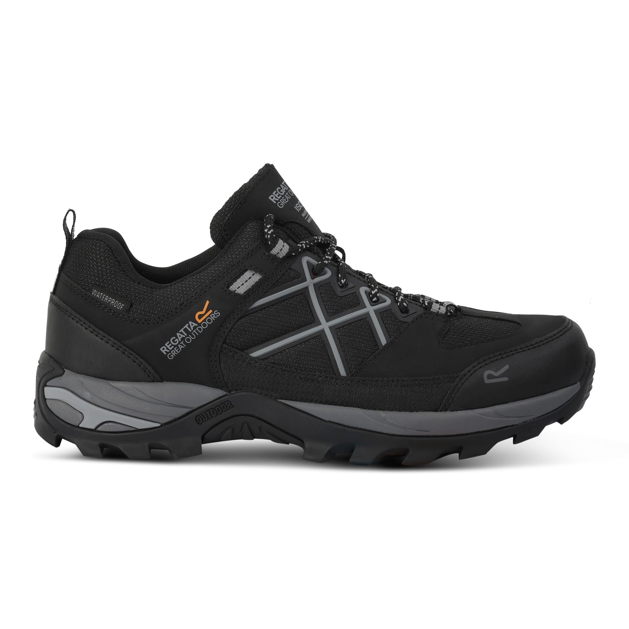 Regatta Men's Samaris Iii Low - Black/Granit - EU44/UK9.5