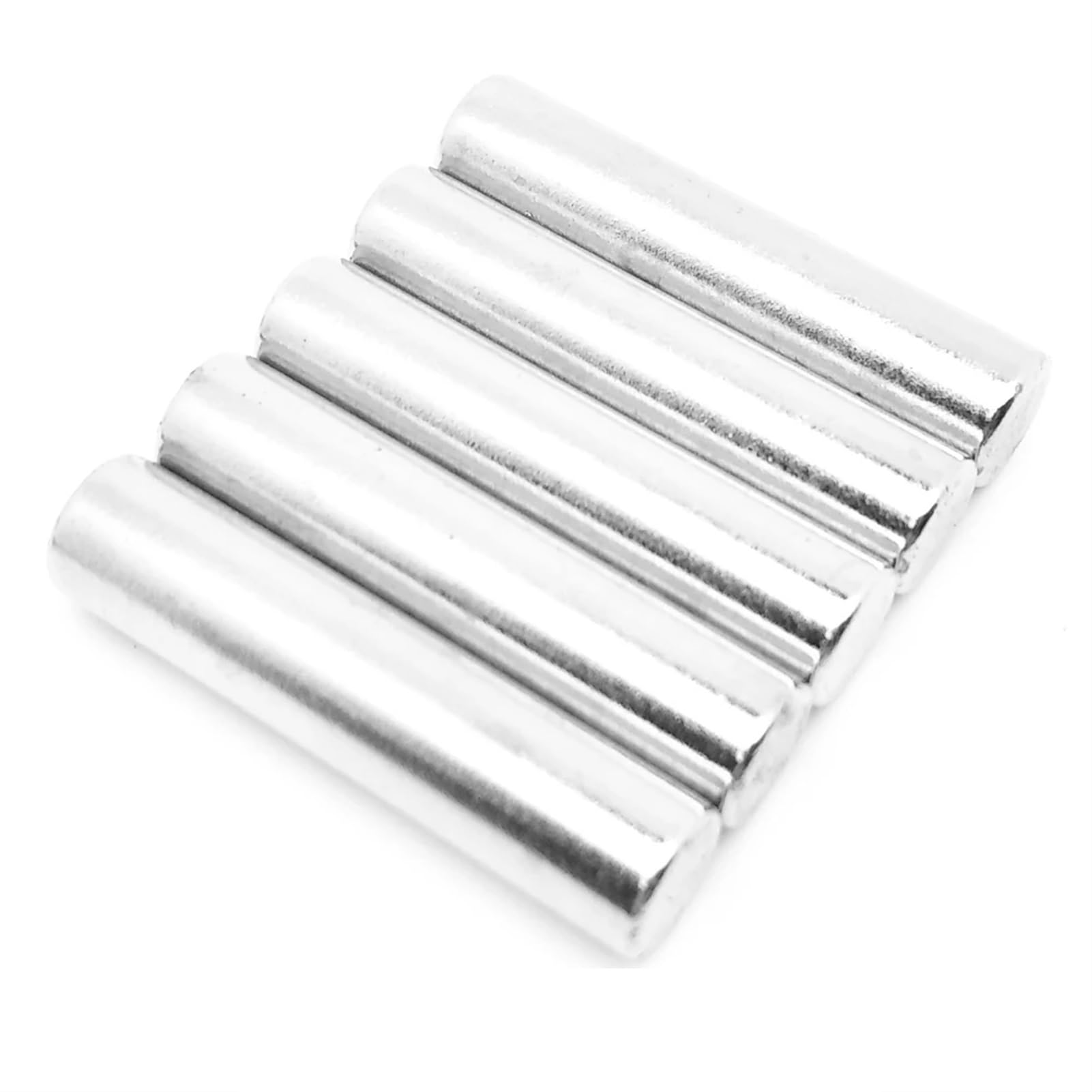 5~50 piezas de imán de tierras raras cilíndrico fuerte de 6 x 30 mm de espesor, imán de neodimio redondo de 6 x 30 mm, disco magnético pequeño de 6 x 30 mm N35(50PCS)
