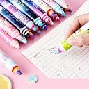 Crackles Cutest Pencil Shaped Printed Long Erasers- Pack of 6 for Birthday Return Gifts School Boys and Girls- Random Color and Print Will be Sent gallery image