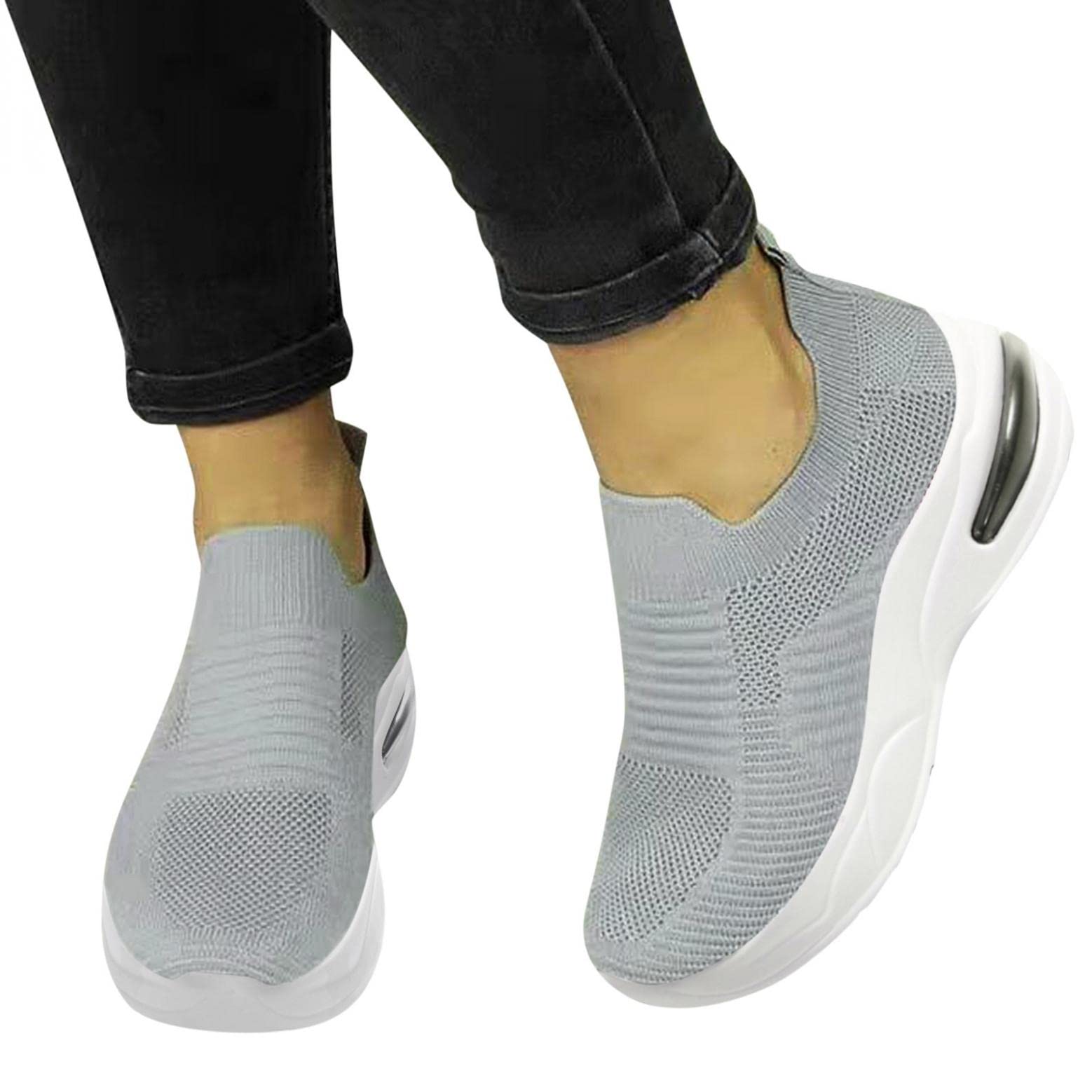 felwors Shoes for Women Breathable Sneaker Running Air Cushion Shoes Fashion Sport Gym Jogging Tenni
