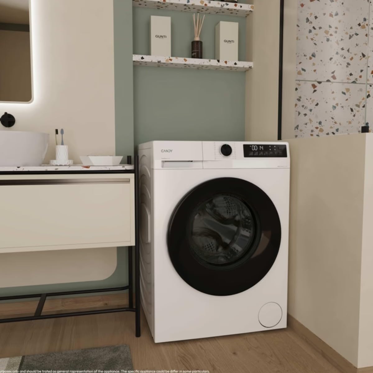 Lave-linge séchant GWD485SB6-S