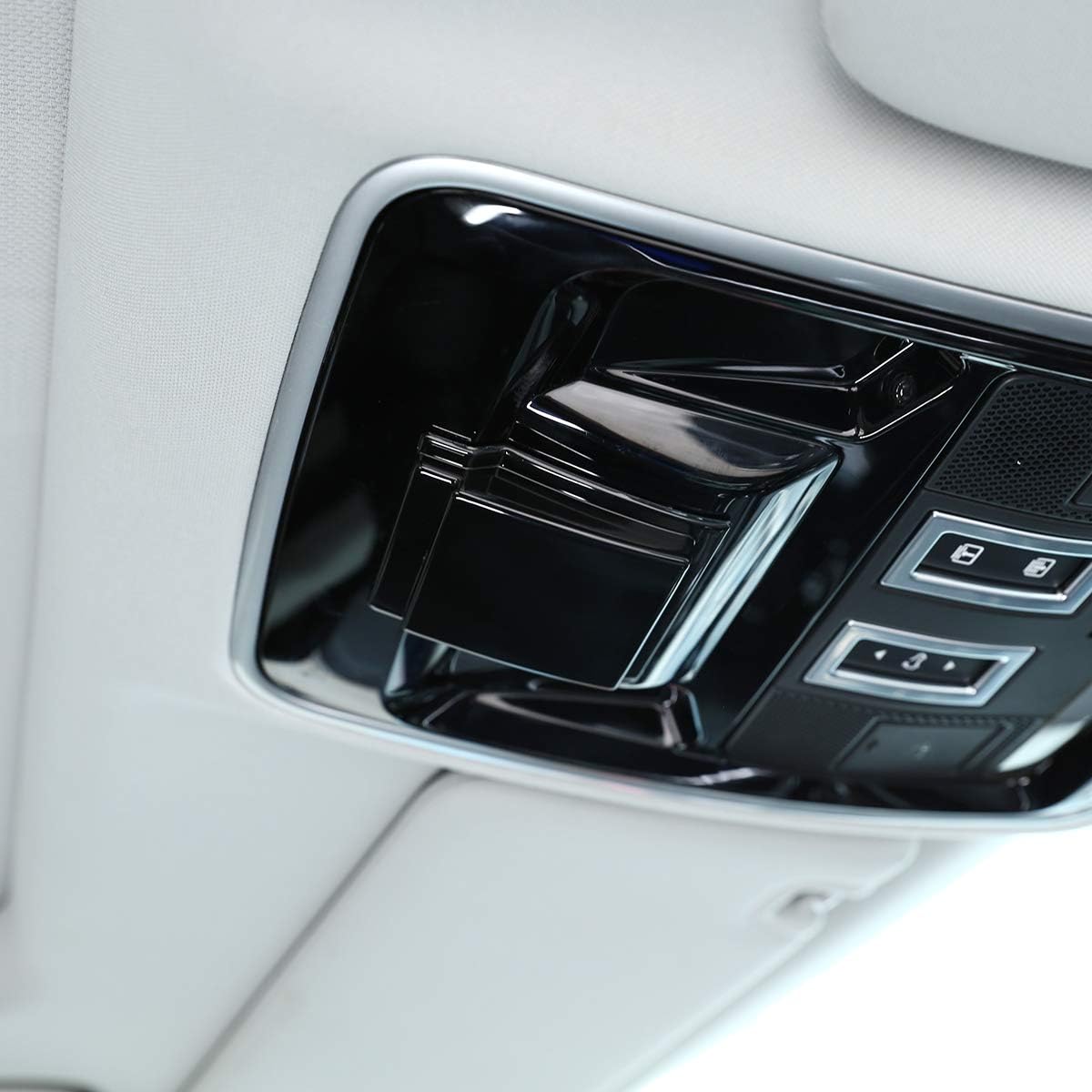 Compatible with ABS Black Car Roof Card Box for Range Rover Sport Velar Vogue 2013-2019
