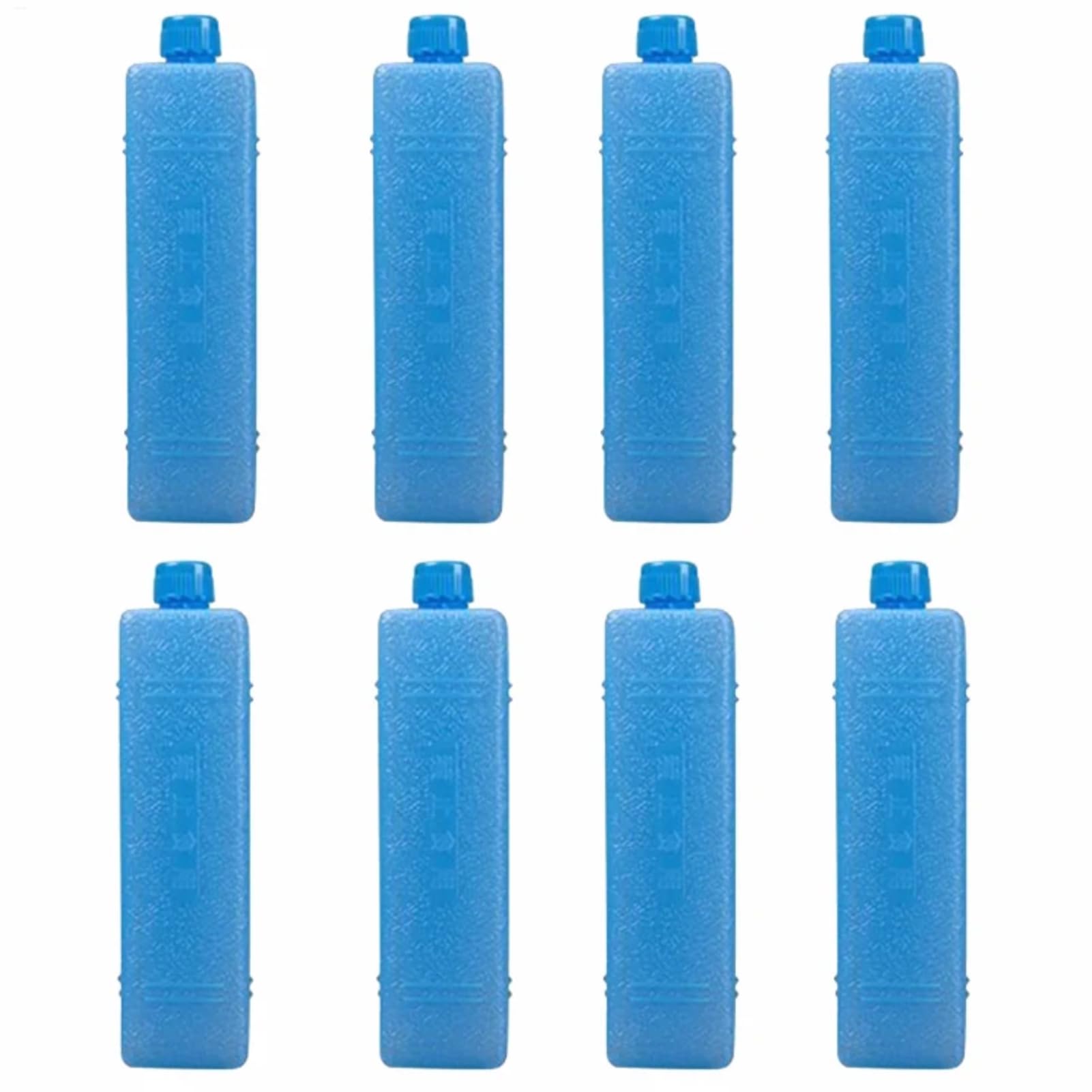 Freezer Blocks for Cool Bags, 8X200ML Ice Packs for Cool Lunch Box, Long Lasting Freezer Packs for Coolers, Reusable Cooling Bags Ice Blocks for Summer Travel, Picnic & Camping Accessories
