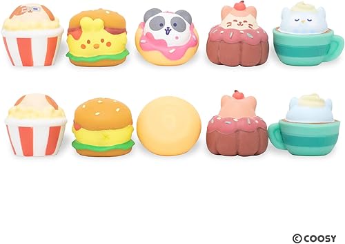 Miniatura 7 de Hamee Anirollz Serie de cápsulas sorpresas Bonitos juguetes esponjosos rellenos de agua bolsas de regalo de cumpleaños, recuerdos de fiesta, relleno