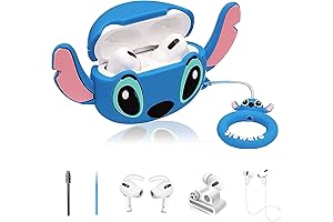 7 In 1 Stitch Airpod Pro Case: Ultimate Protection with Cuteness Overload