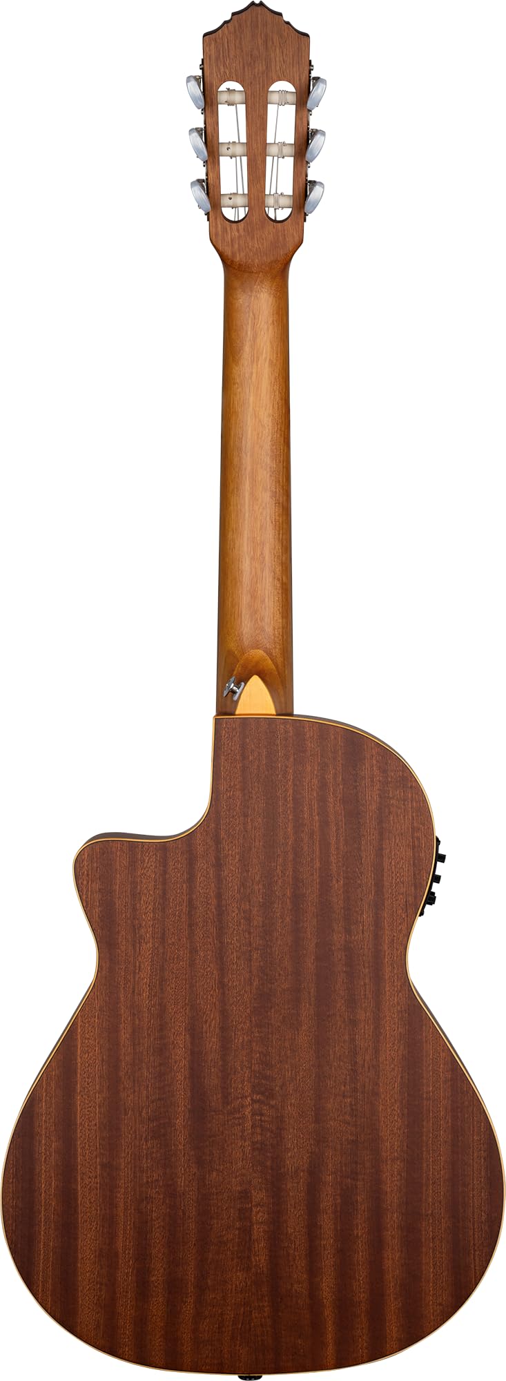 Ortega Guitars Family Series 3/4 E-Akustik Konzertgitarre - Fichte Natur | Nylonsaitengitarre, Slim Neck, Fichtendecke & Thinline Mahagoni-Korpus Satin-Finish, inkl. Pro-Gigbag, RCE125SN-3/4