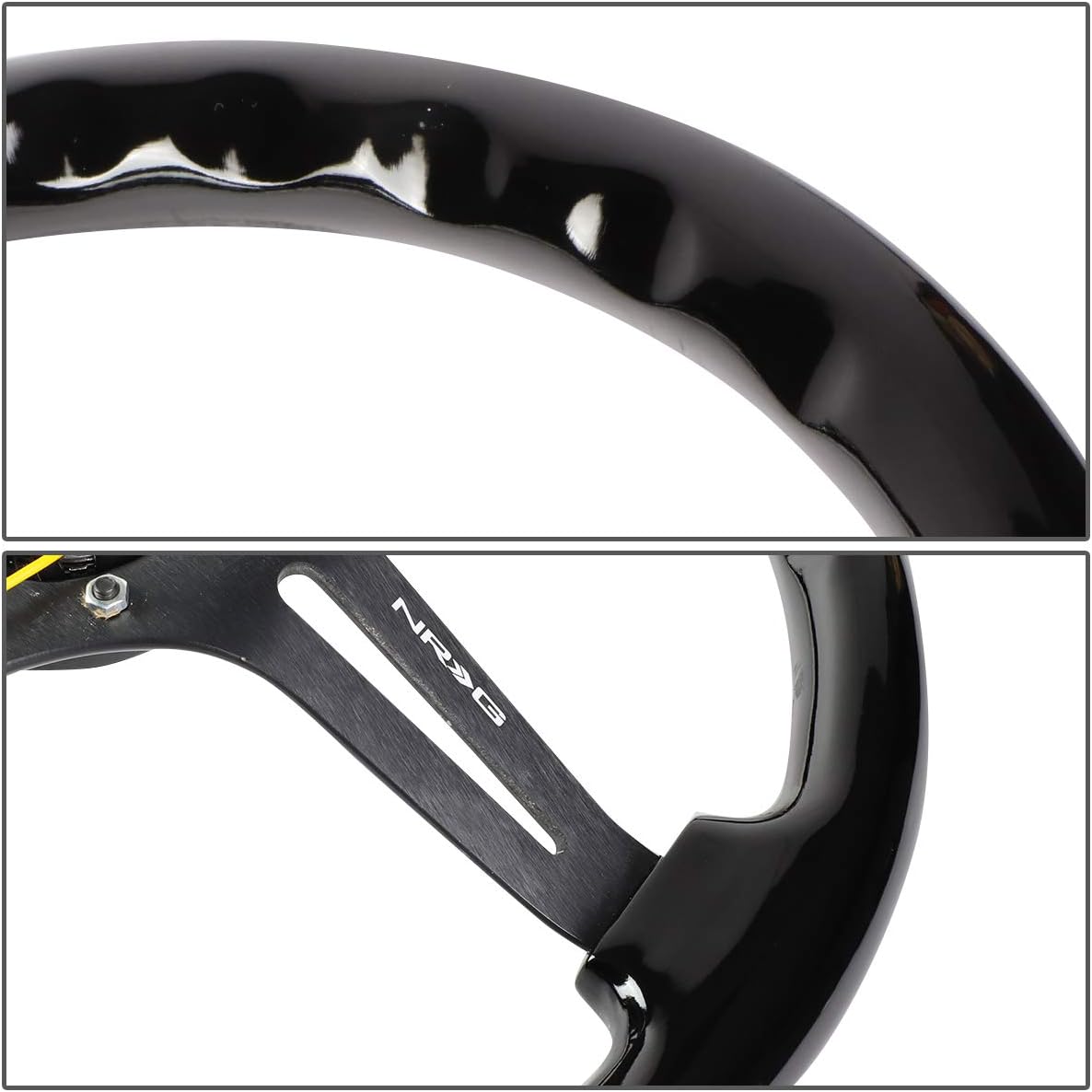 NRG INNOVATIONS Steering Wheel, Black