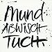 Produktbild 20 Servietten Mundabwischtuch/Sprche/Geburtstag/Taufe 33x33cm