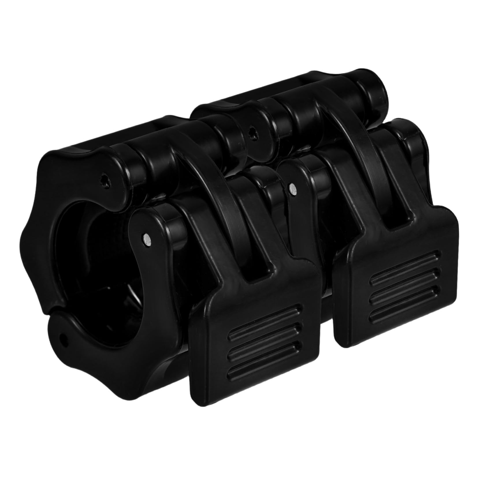 MAGICLULU 1 Pair Barbell Spring Clip Collar Non-slip Weight Clamps for Weightlifting Powerlifting and Strength Training 25mm