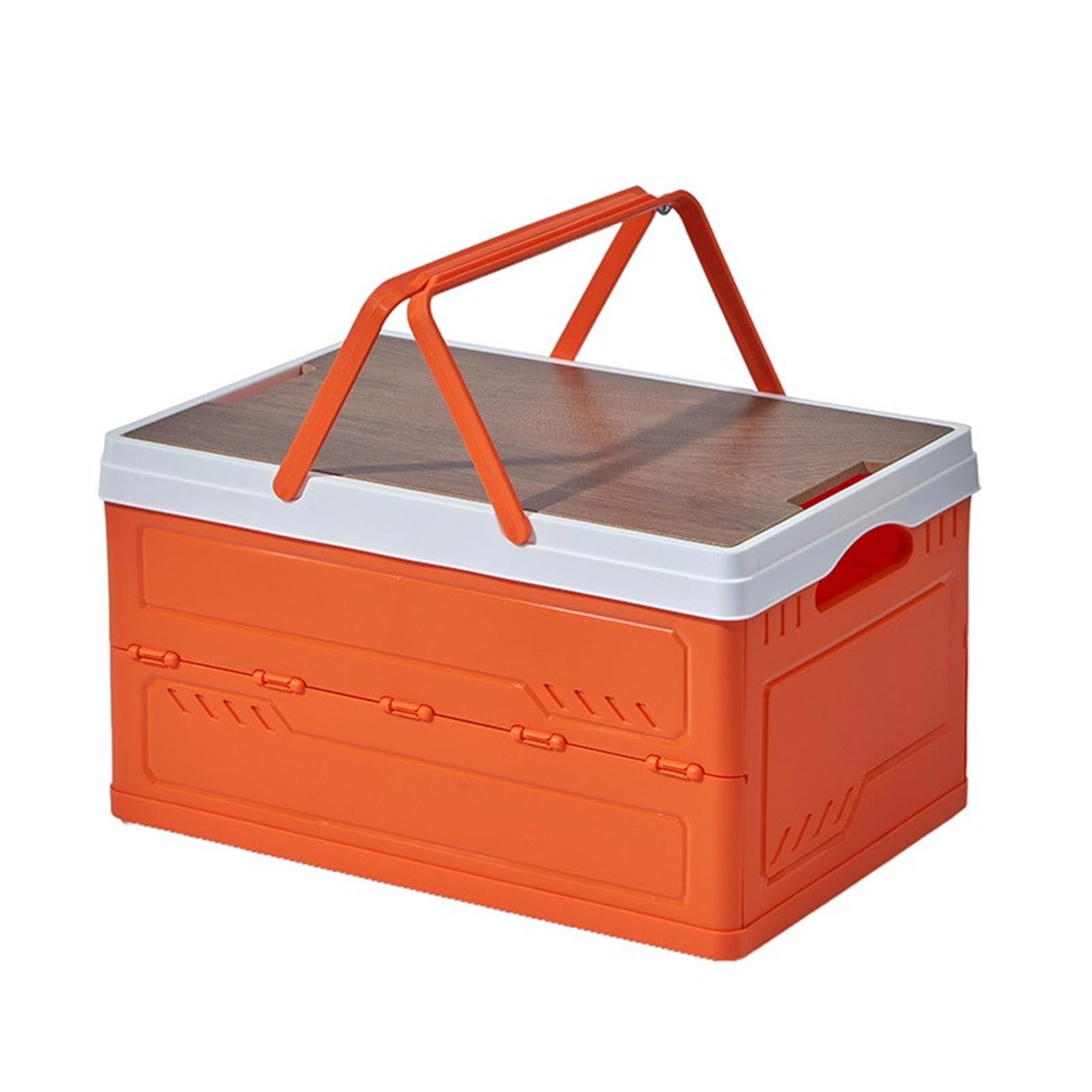 Carotoe B Space Efficient Foldable Storage Container With Easy Carry Handles Ideal For Small Homes Or Renters Multipurpose Storage Container