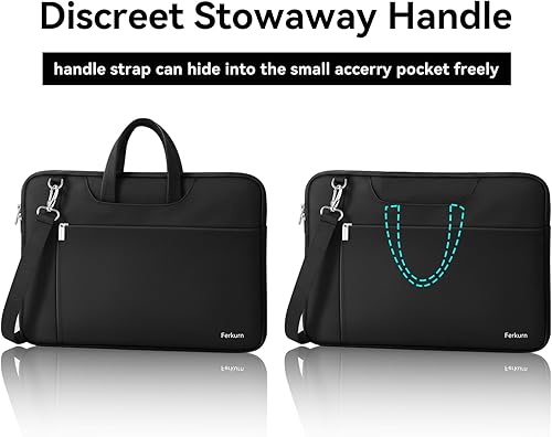 Miniatura 4 de Ferkurn Funda para laptop de 15.6 pulgadas, 16 pulgadas, para mujeres y hombres, compatible con Dell Inspiron XPSHP Envy PavilionLenovo Thinkpad