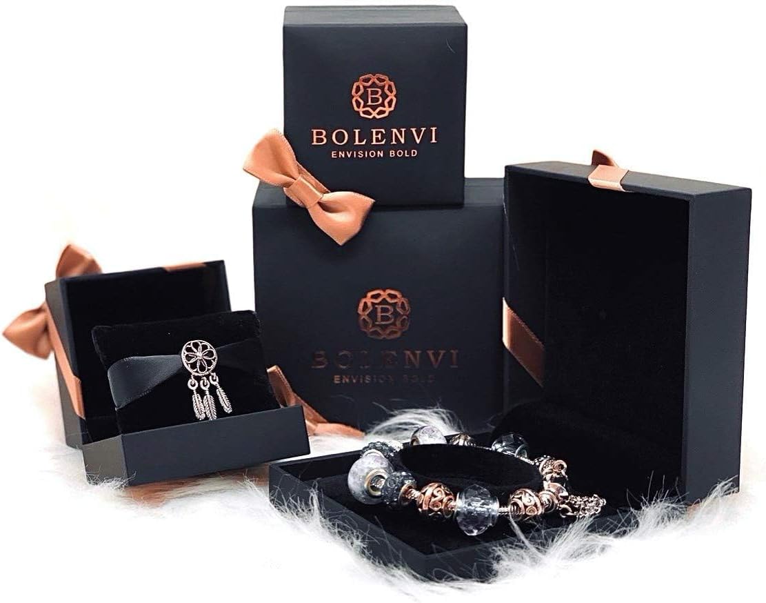 Bolenvi Mad Hatter's Hat Alice in Wonderland 925 Sterling Silver Charm Bead for Pandora & Similar Charm Bracelets or Necklaces - Image 8