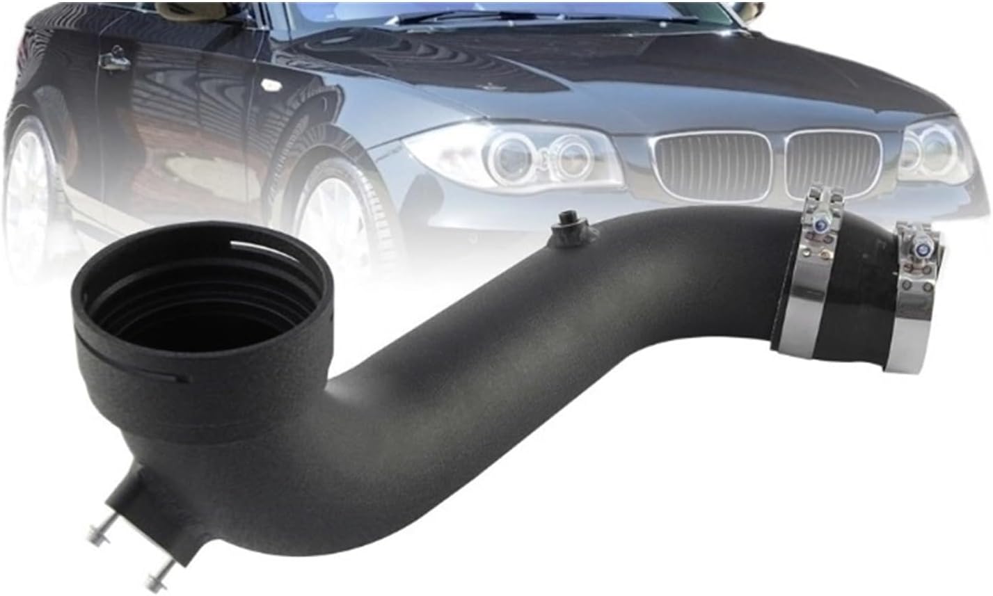 Aluminum Intake Turbo Charge Pipe Compatible with BMW N55 135i 335i E92 E93 E82 XDrive 2011-2012 Car Engine